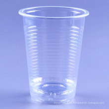 Taza plástica disponible barata transparente de la venta caliente 10oz 7oz